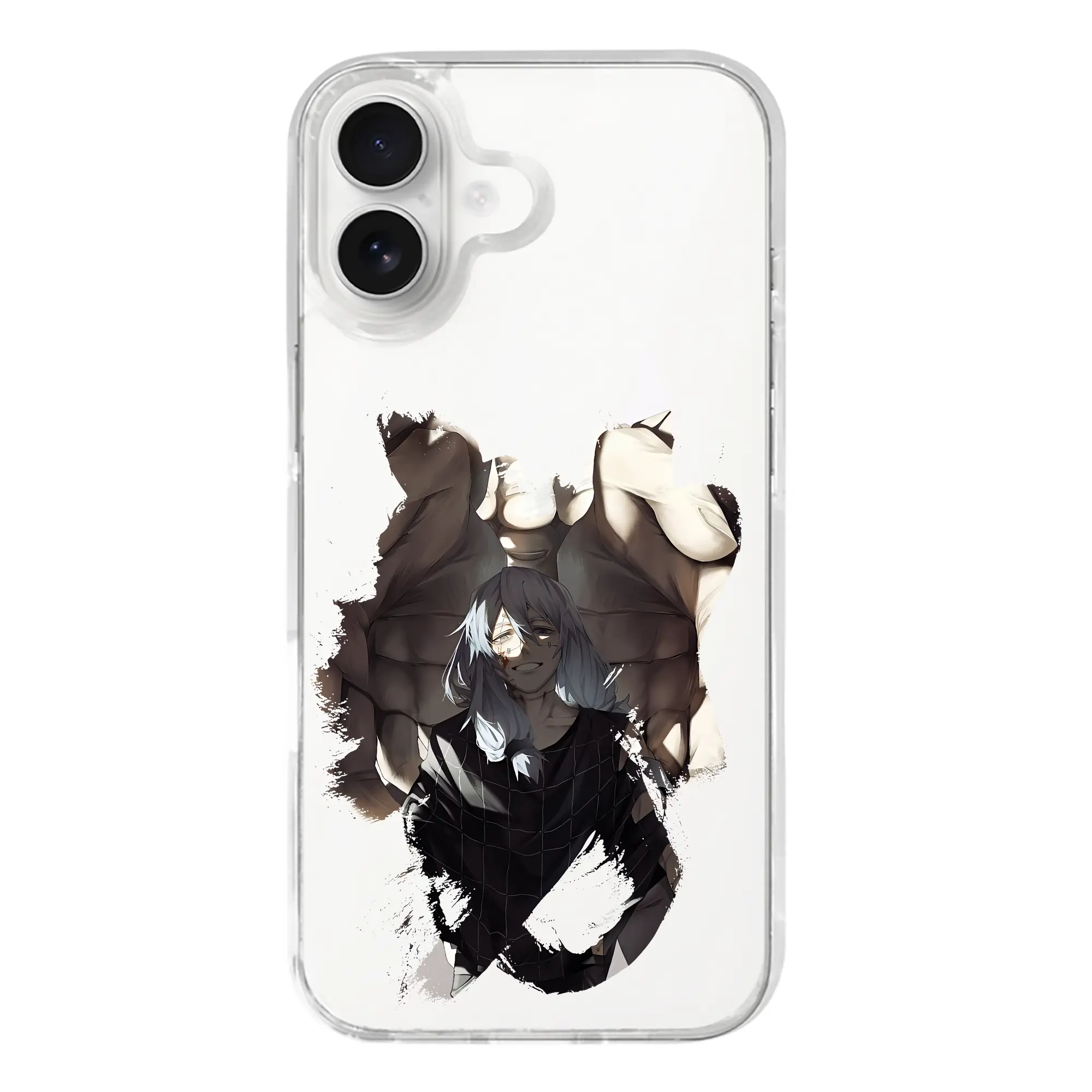 呪術廻戦 グッズ,真人 - iPhone 17シリーズ 透明スマホケース – 薄型・耐衝撃・精密フィット保護カバー